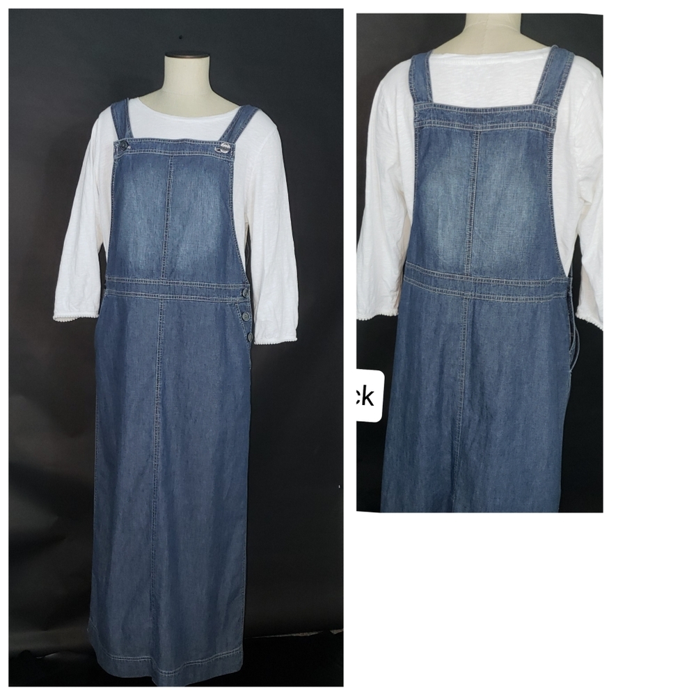 J. Jill Denim Dress Medium Long Maxi dress